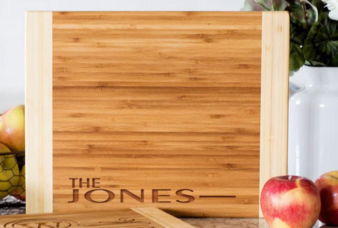 Personalized Bamboo Cutting Board - Thumbnail 8