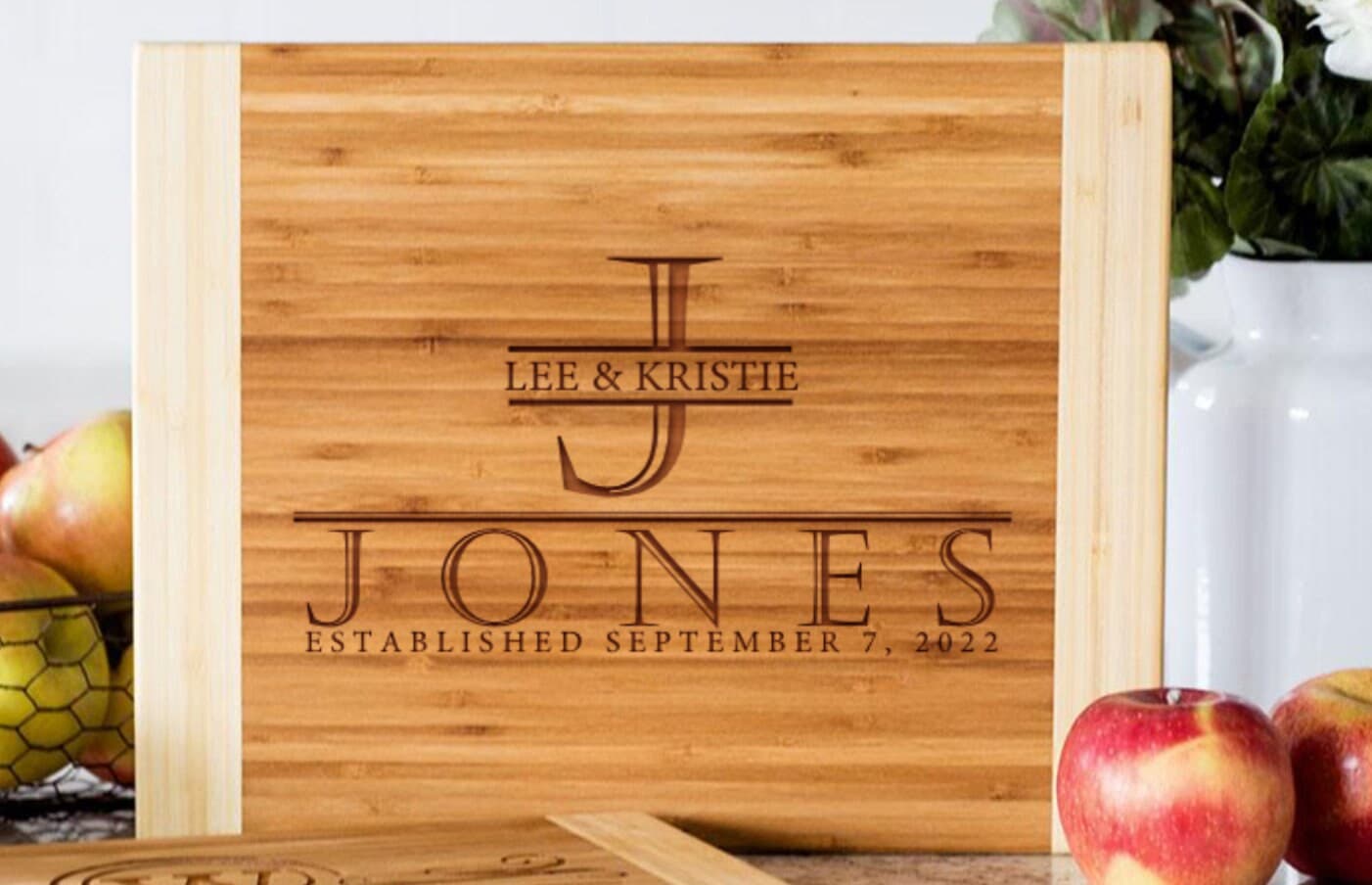 Personalized Bamboo Cutting Board - Thumbnail 9