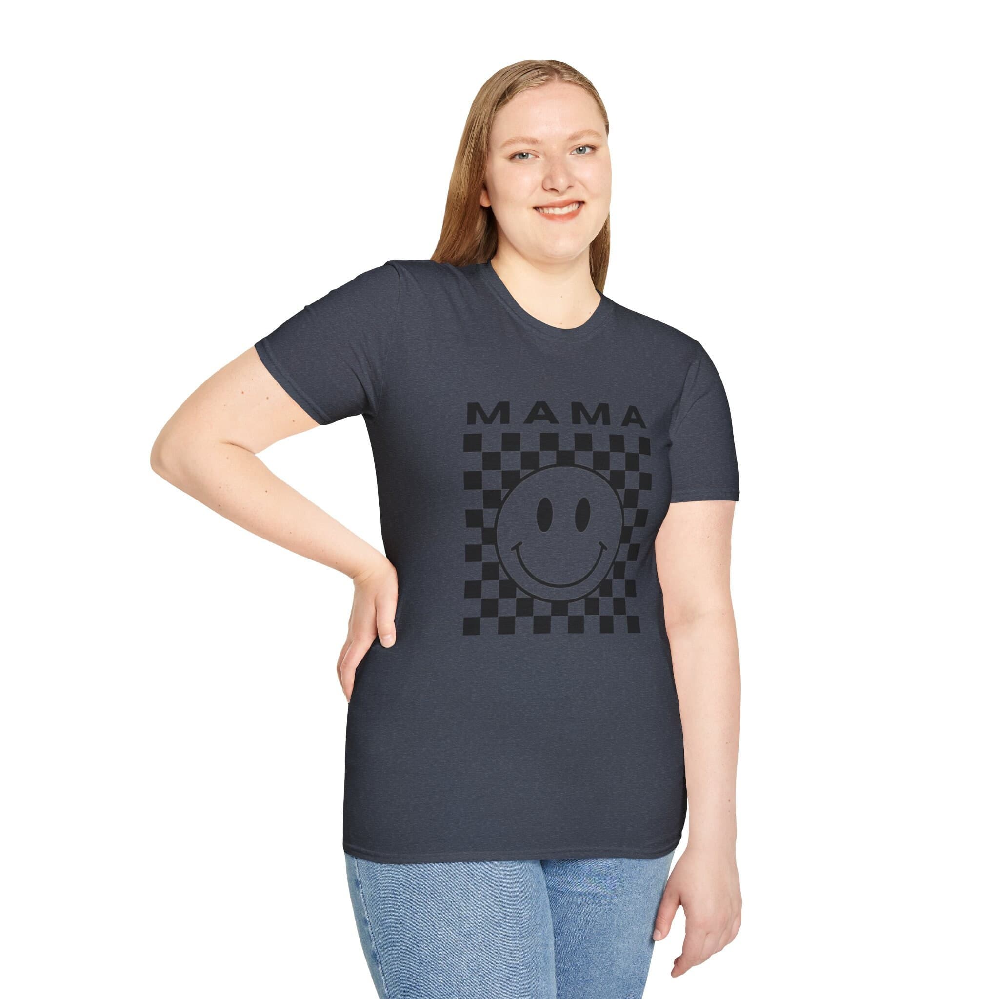 Unisex Softstyle MAMA 2 T-Shirt - Thumbnail 10