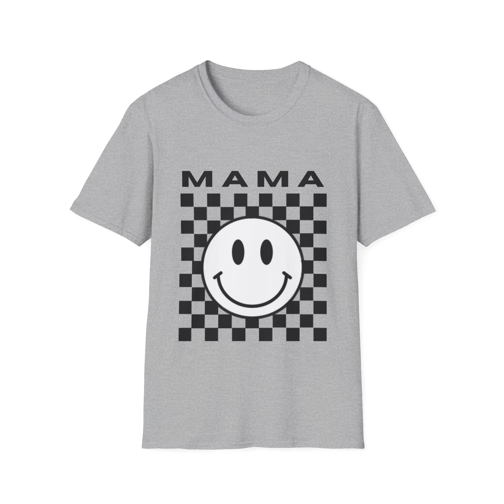 Unisex Softstyle MAMA T-Shirt - Thumbnail 8