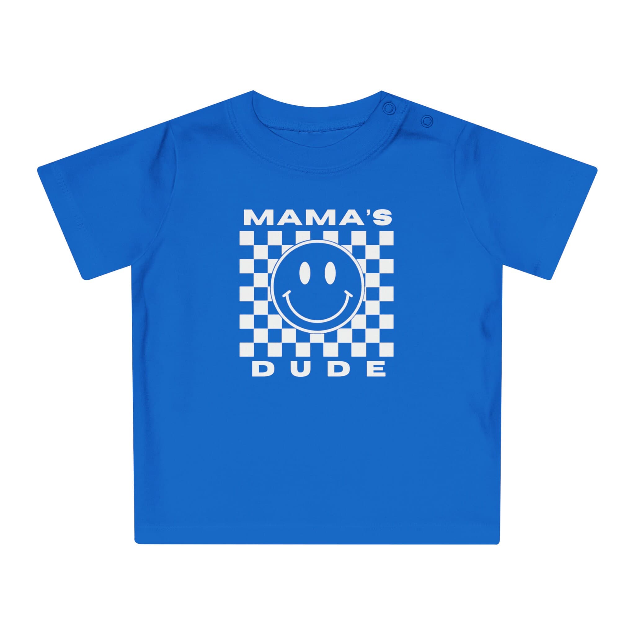 MAMAs DUDE White Background Baby Infant T-Shirt NB-24M - Thumbnail 7