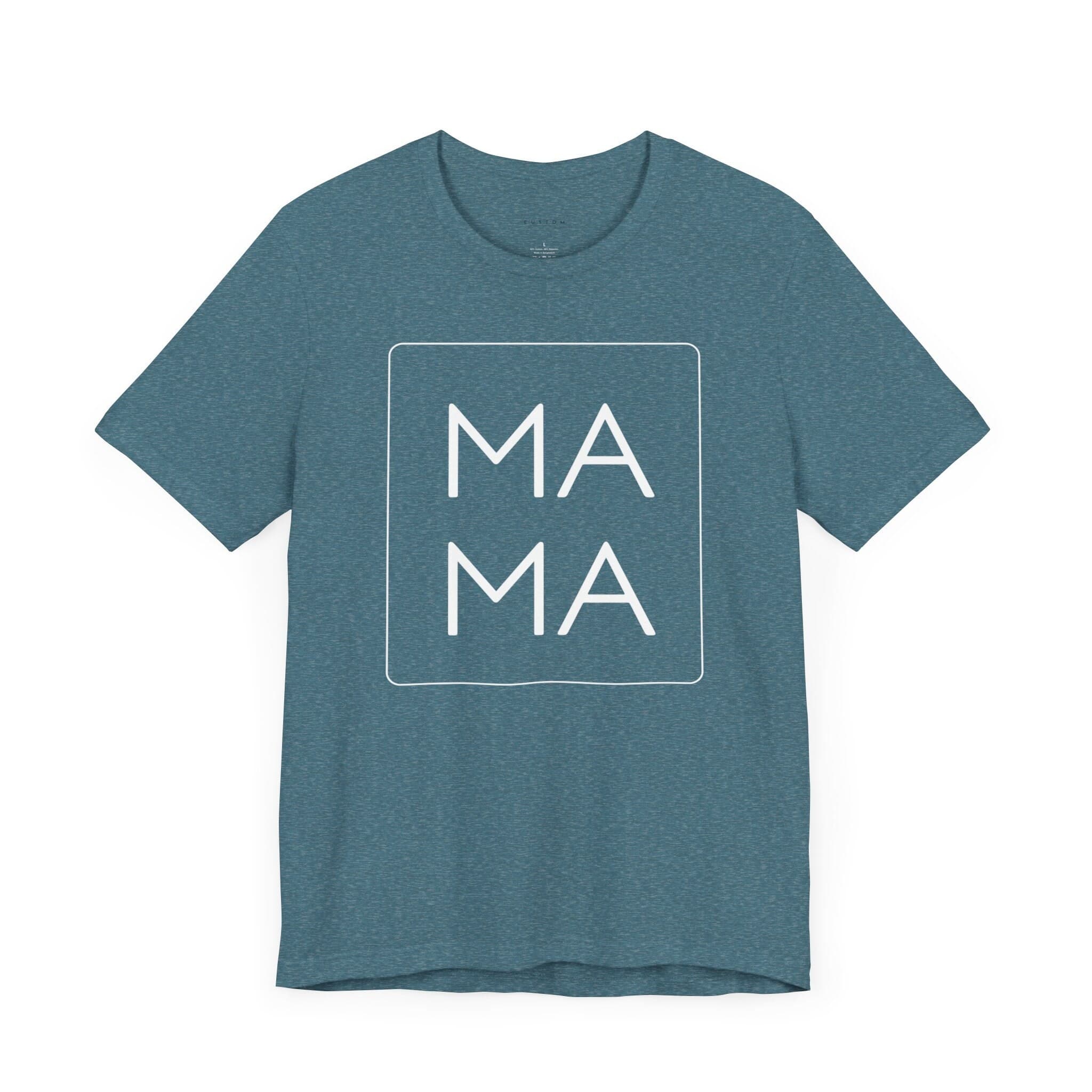 MAMA Short Sleeve Tee - Great Mothers Day or Any Day Gift - Thumbnail 4
