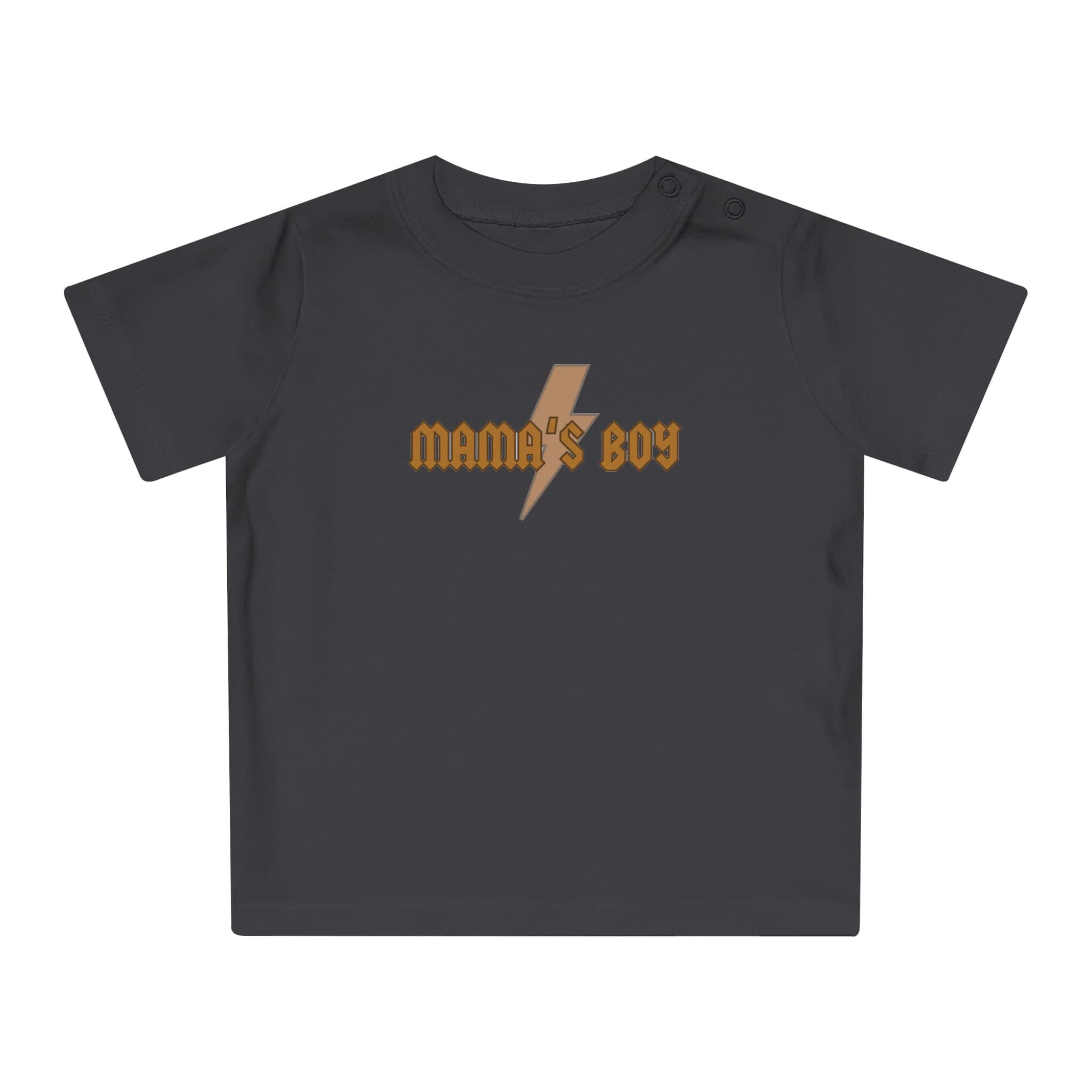 MAMAs BOY Infant Baby T-Shirt, Organic Cotton, Sizes Newborn - 24M - Thumbnail 9