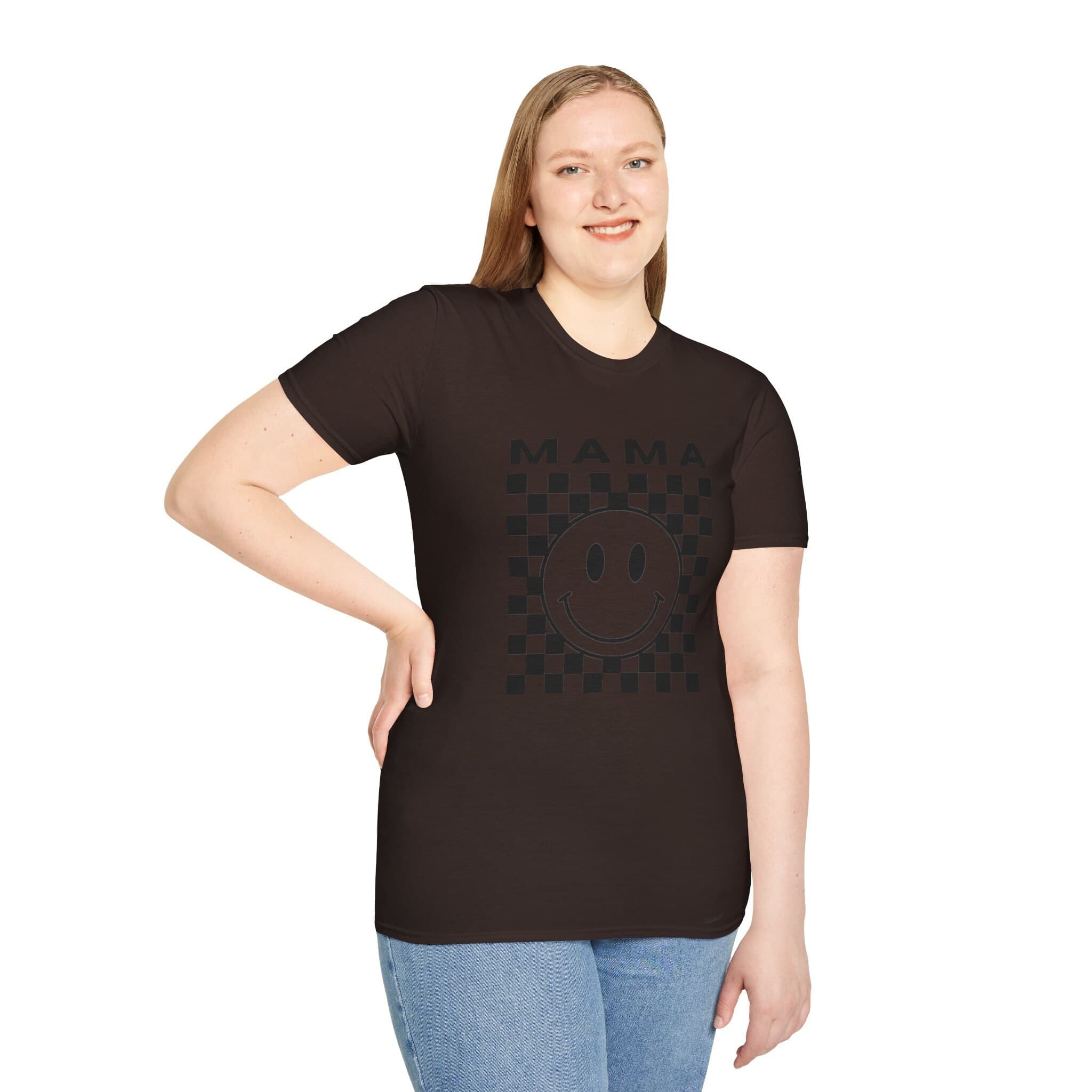 Unisex Softstyle MAMA 2 T-Shirt - Thumbnail 3