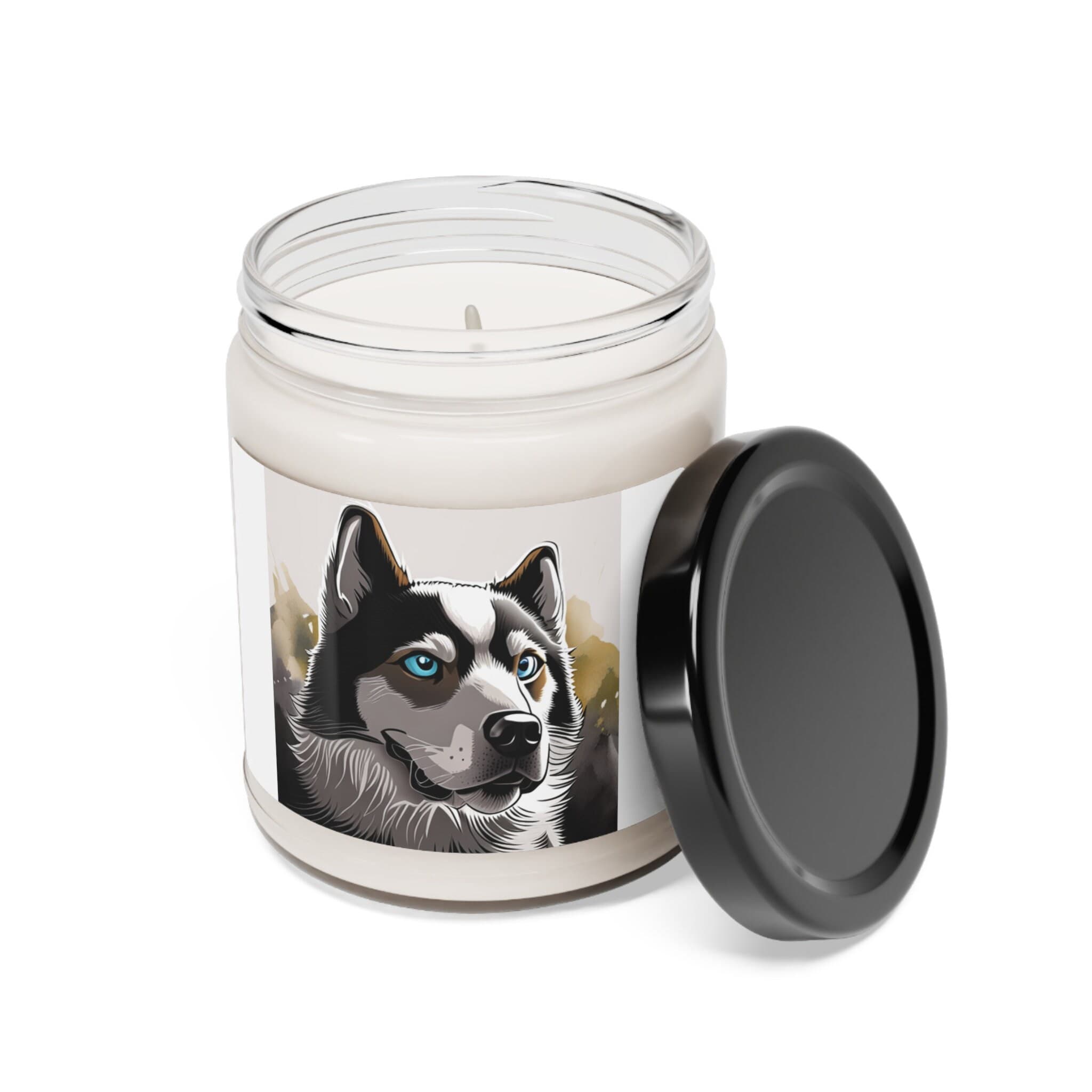 Apple Spice Scented Soy Candle, 9oz - Image 1