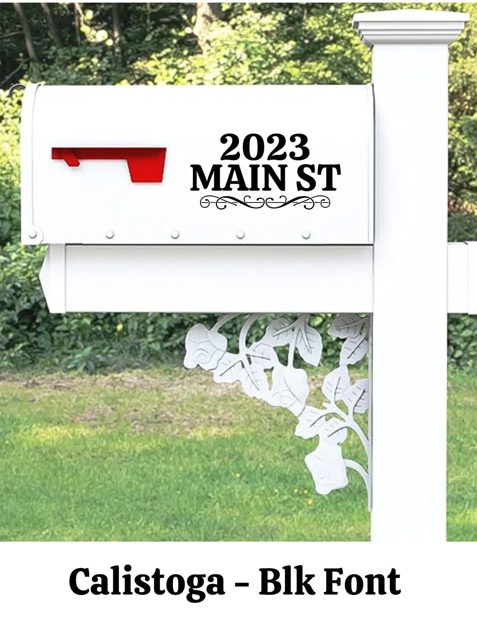 Mailbox Decal Home Address - Image 1