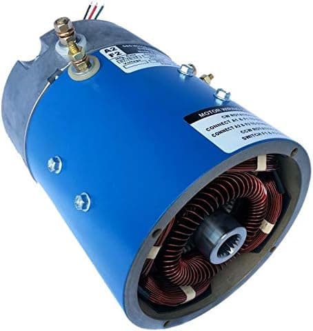 High Performance Golf Cart Motors – EZGO Motor (Regen) – 170-502-0001 – 14 MPH – 40% More Torque – 36/48 Volt American Made Golf Cart Motor – Replace OEM# 73445G02, 73124G01 - Brown Option (Blue Motor) - Image 1