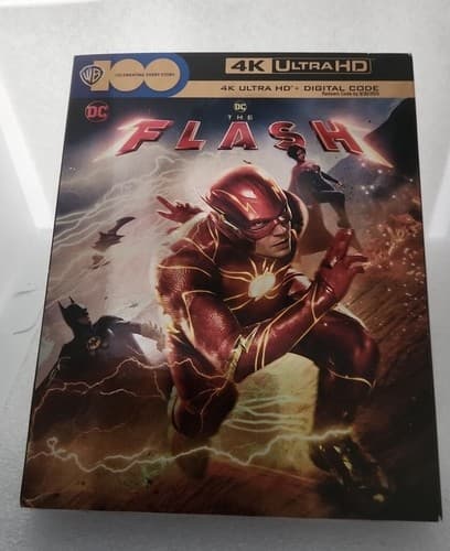 The Flash 4k Ultra HD +Digital Code Redeem By 9/30/2025,Brand New Sealed. - Image 1