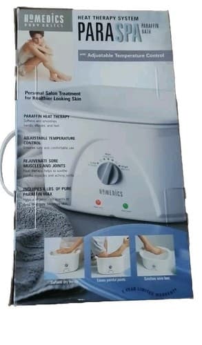HoMedics PAR200 ParaSpa Deluxe Paraffin Bath - Same Day Shipping Open Box. - Thumbnail 3