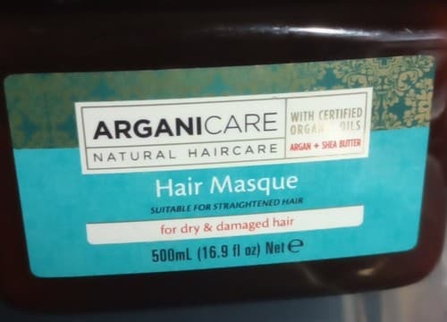 Arganicare Natural Hair Masque For Dry & Damage Hair 500ml (16.9 oz.) . - Thumbnail 4