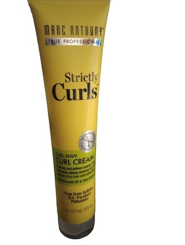 Strictly Curl Cream - Controls&Defines Coarse Frizzy Hair 6oz True Professional. - Thumbnail 2