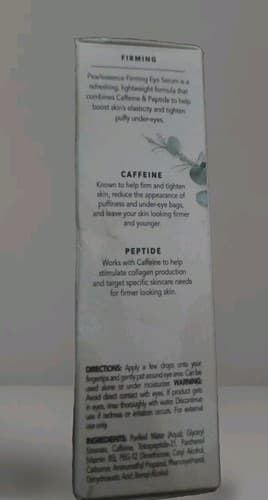 Pearlessence Firming Eye Serum Caffeine Peptide 1 Oz /39ml Bottle - Thumbnail 3
