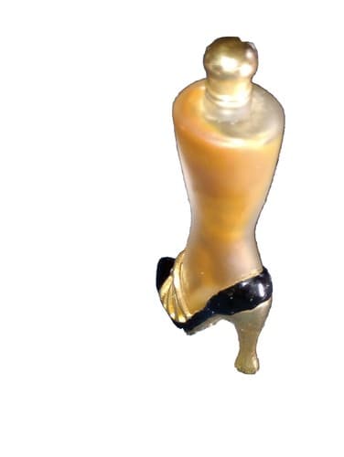 Vintage Jeweled Boot Frosted Caswell Massey Casma Stepping Out Miniature Purfume - Thumbnail 3