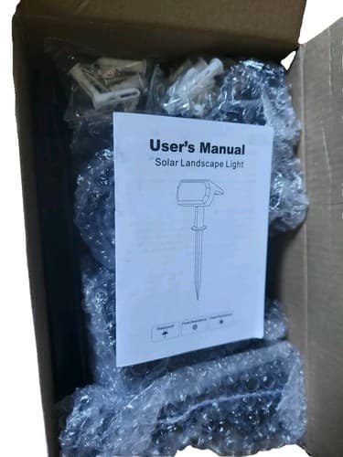 4 Pack RHB Solar Out Door Lights - Thumbnail 3