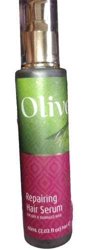 Olive Oil Reparing Hair Serum For Dry & Damaged Hair 2oz/60ml. Fast Shipping. - Image 1