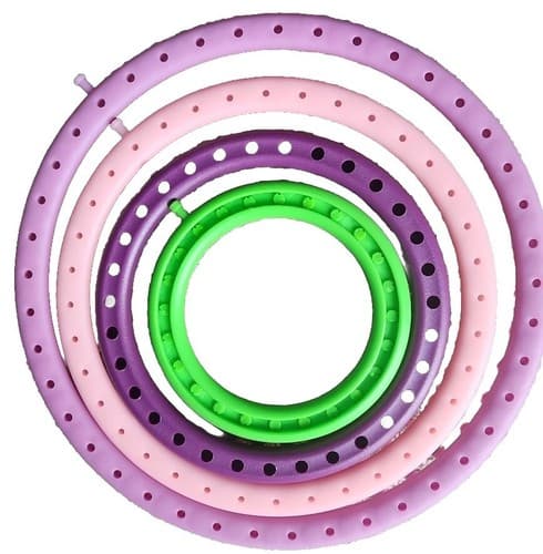Knifty Knitty Round Looms 4 pieces,As Is,"Pre-Owned. - Thumbnail 3