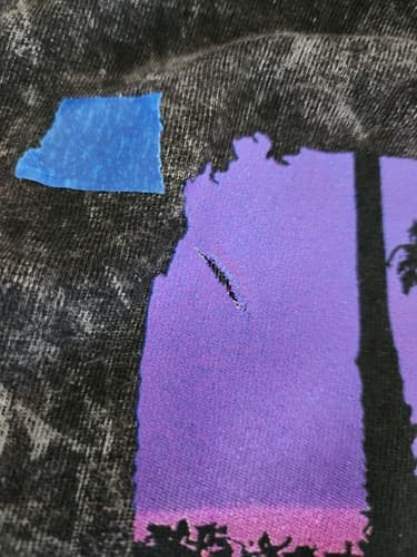 Betty Boop Graphic Black Stonewash Vintage Style Lg New"PLEASE Read Details". - Thumbnail 4