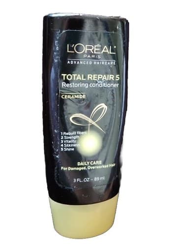 L'Oreal Total Repair Restoring Shampoo & Conditioner 3oz.ea Travel Size. - Thumbnail 4