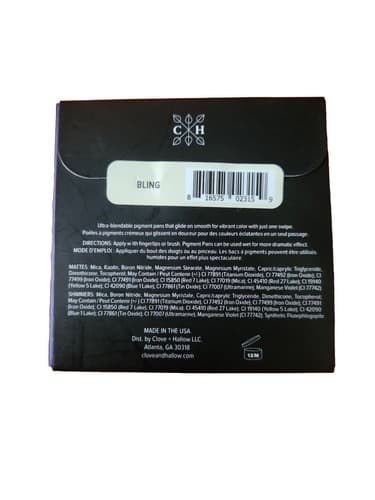 CLOVE + HALLOW PRESSED MINERAL FOUNDATION BLING 0.3 OZ NWB. - Thumbnail 2