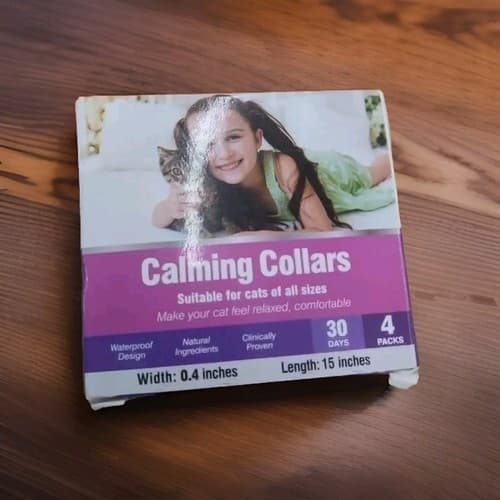 Calming Collar for Dogs 4 Packs Dog Pheromone Calm Collars Relief Anxiety Stress - Image 1
