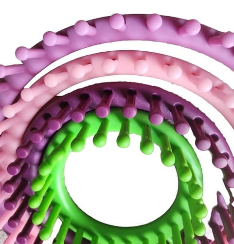 Knifty Knitty Round Looms 4 pieces,As Is,"Pre-Owned. - Thumbnail 2