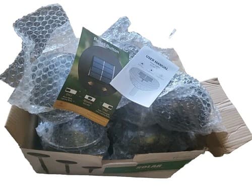 SOLAR PATHWAY LIGHT, 6 Lights Open BOX. - Thumbnail 3