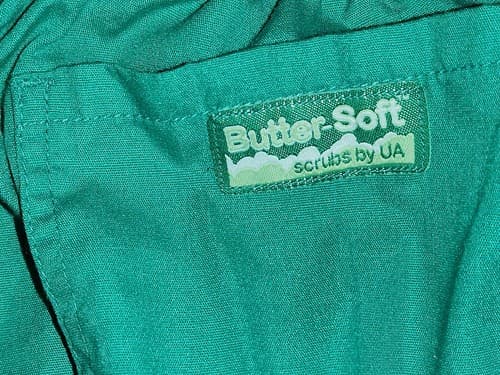 Butter Soft | Womens Turquoise Scrub Pants Size Medium. - Thumbnail 6