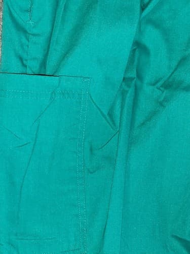 Butter Soft | Womens Turquoise Scrub Pants Size Medium. - Thumbnail 5
