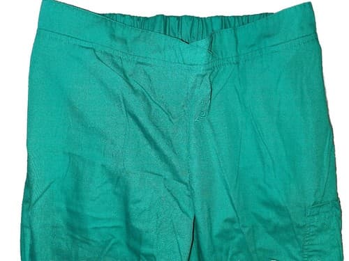 Butter Soft | Womens Turquoise Scrub Pants Size Medium. - Thumbnail 4
