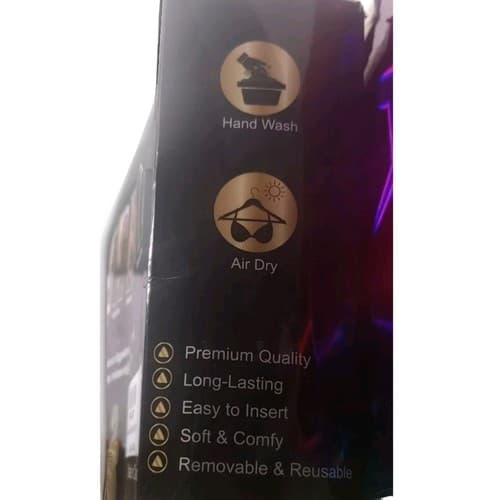 Nimiah Double Side Sticky Bra Inserts Large, 2pc Beige. - Thumbnail 6