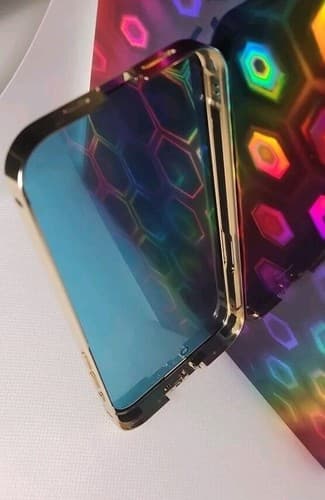 iphone 14 pro PREMIUM SILICONE Case GOLD / funda para iphone 14 pro - Thumbnail 6