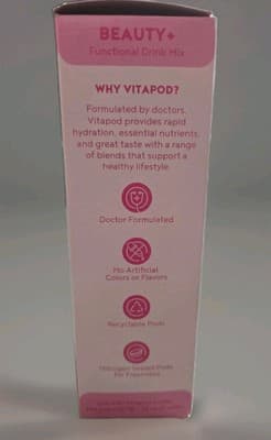 Paris Hilton Pink 22oz Vitapod Water Bottle + 7 Pods Radiant Rose Flavor . - Thumbnail 11