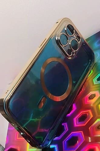 iphone 14 pro PREMIUM SILICONE Case GOLD / funda para iphone 14 pro - Thumbnail 5