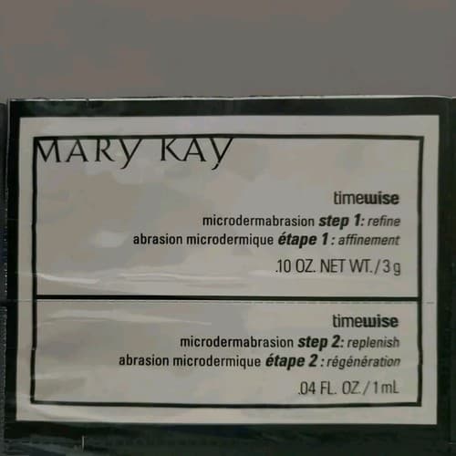 6 Mary Kay TimeWise Microdermabrasion step 1 & 2 Refine Sample *Read Details* - Thumbnail 3