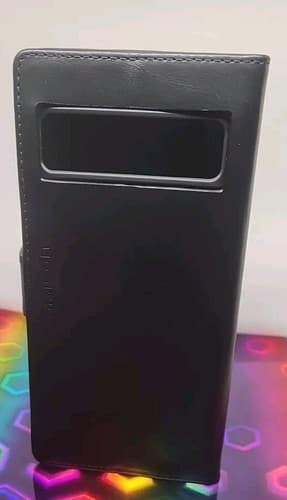 Caislean New York Wallet Case Compatible With Google Pixel 8 Pro Black. - Thumbnail 7