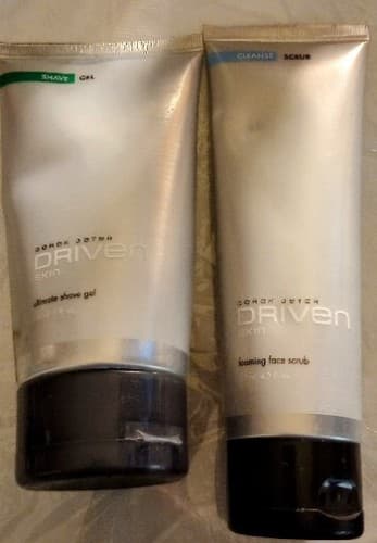 Avon Derek Jeter Driven Skin Ultimate Shave Gel 5 oz & Face Scrub 4.2 oz(2Set) - Image 1