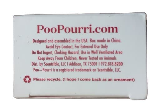 Poo-Pourri Merry Before-You-Go Spritzmas Spray Lavender & Peppermint 2oz NIB. - Thumbnail 5