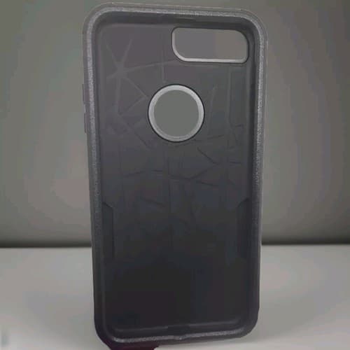 XXDD iPhone 7 Plus / 8 Plus 5.5in Hard Case Black Shockproof +Screen Protectors - Thumbnail 2