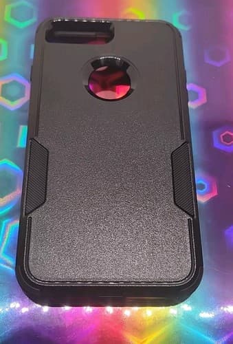 XXDD iPhone 7 Plus / 8 Plus 5.5in Hard Case Black Shockproof +Screen Protectors - Thumbnail 5