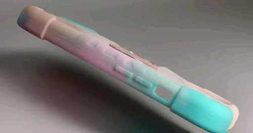 Compatible with iPhone 15 Case 6.1 Inch with Built Rainbow Pink. - Thumbnail 6