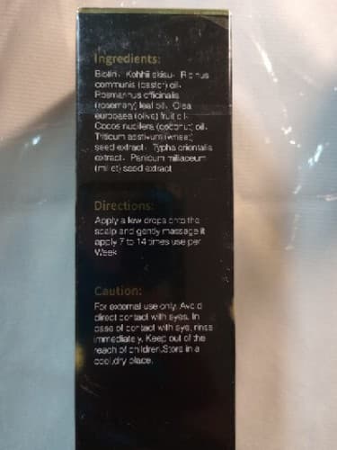 Misich Hair Growth Oil Biotin Caffeine Castor 1.7 fl. oz. - Thumbnail 3