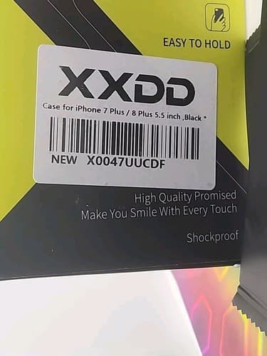 XXDD iPhone 7 Plus / 8 Plus 5.5in Hard Case Black Shockproof +Screen Protectors - Thumbnail 7