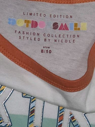 Modal Limited Edition GirlsExtra Happy Tank TopSize 8/10.NWT. - Thumbnail 4