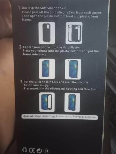 Compatible with iPhone 15 Case 6.1 Inch with Built Rainbow Pink. - Thumbnail 4