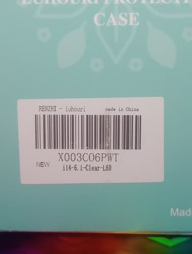 Luhouri Renzhi Clear(3Pumpkin) Phone Case For iPhone 14 6.1 W/ Screen Protector. - Thumbnail 4