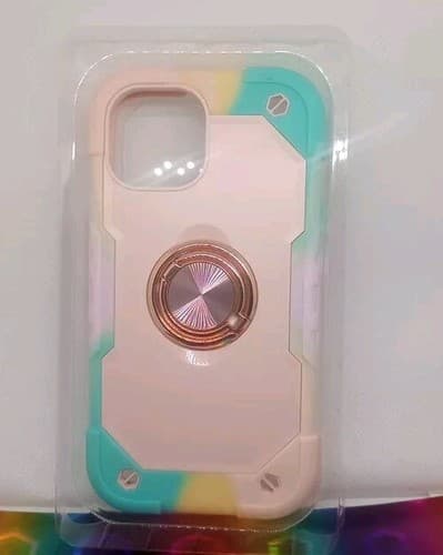 Compatible with iPhone 15 Case 6.1 Inch with Built Rainbow Pink. - Thumbnail 2