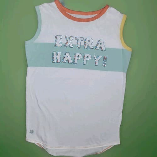 Modal Limited Edition GirlsExtra Happy Tank TopSize 8/10.NWT. - Thumbnail 3