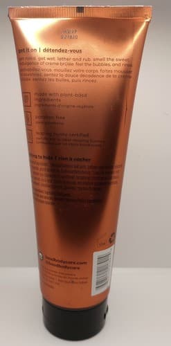 Body Wash Indulgent Creme Brulee 240 Ml by Basd - Thumbnail 3