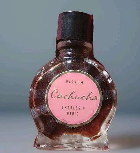 Vintage Cheval Bleu Parfum Charles V Paris Miniature Perfume Bottle - Thumbnail 2