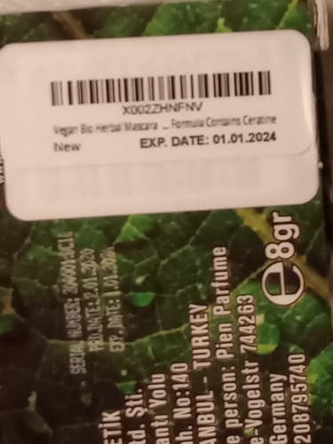 New Well Bio Herbal 7IN1 Mascara W/Vitamin & Protein Argan Oil Keratin+More. - Thumbnail 3